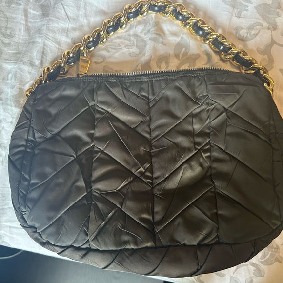 Prada brown purse with gold chain - Picture 2 of 4